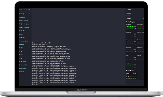 Bitburner Tutorial Script Joseph Carothers